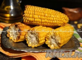 Кукуруза в рукаве в духовке
